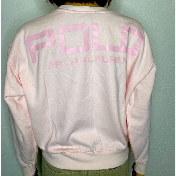 🆕 Polo Ralph Lauren Girls Ballet I Polo fleece  Sweatshirt Size L 12-14 - Picture 2 of 13